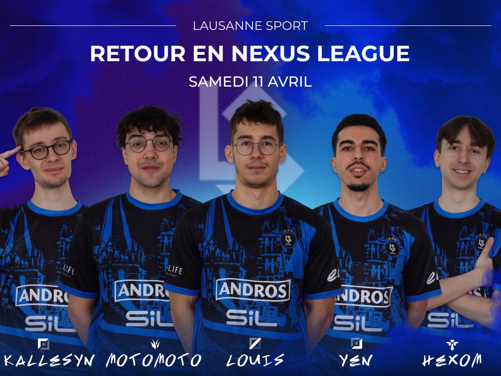 eLS | Lausanne-Sport Esports tweet media