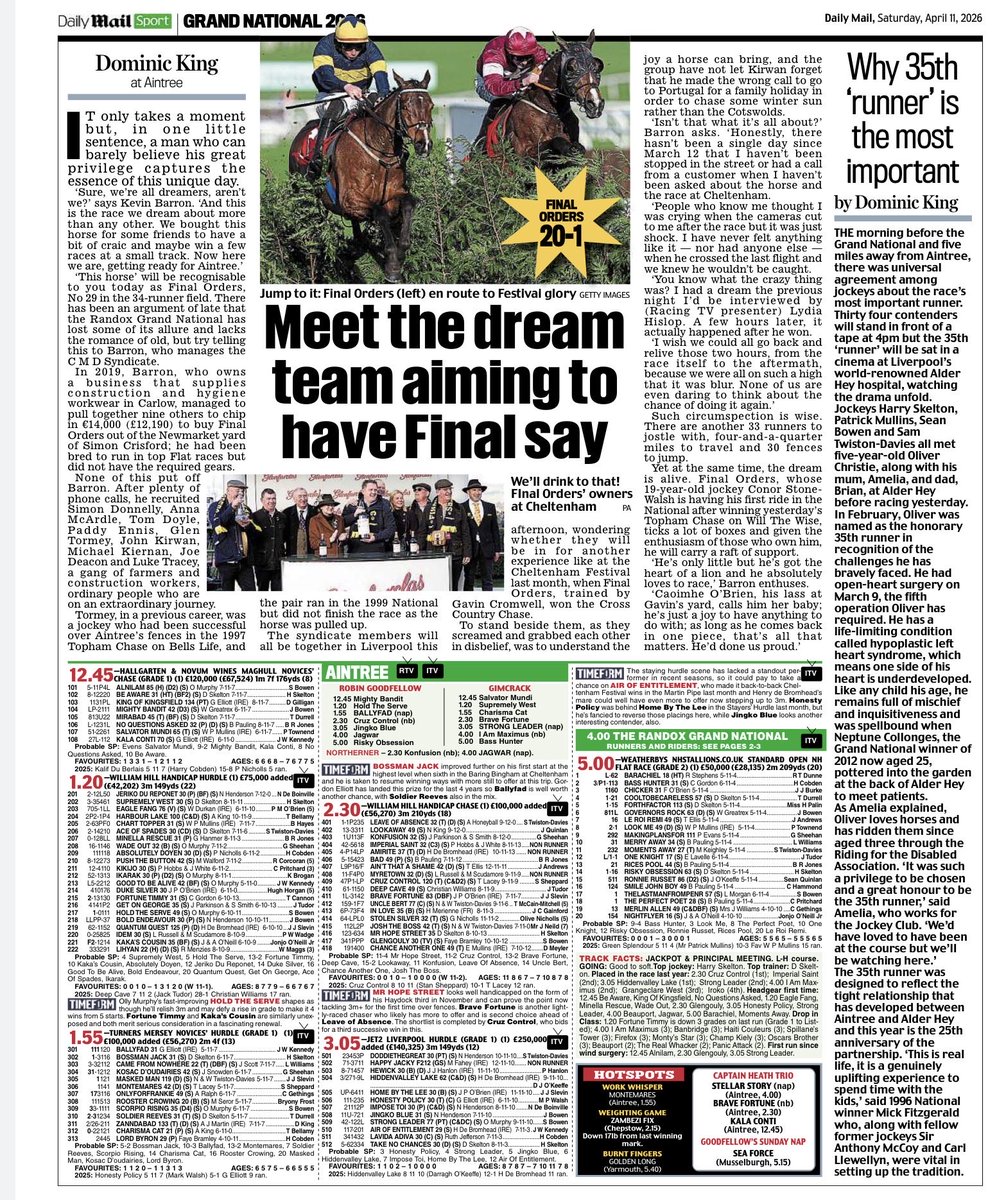 Dominic King tweet media