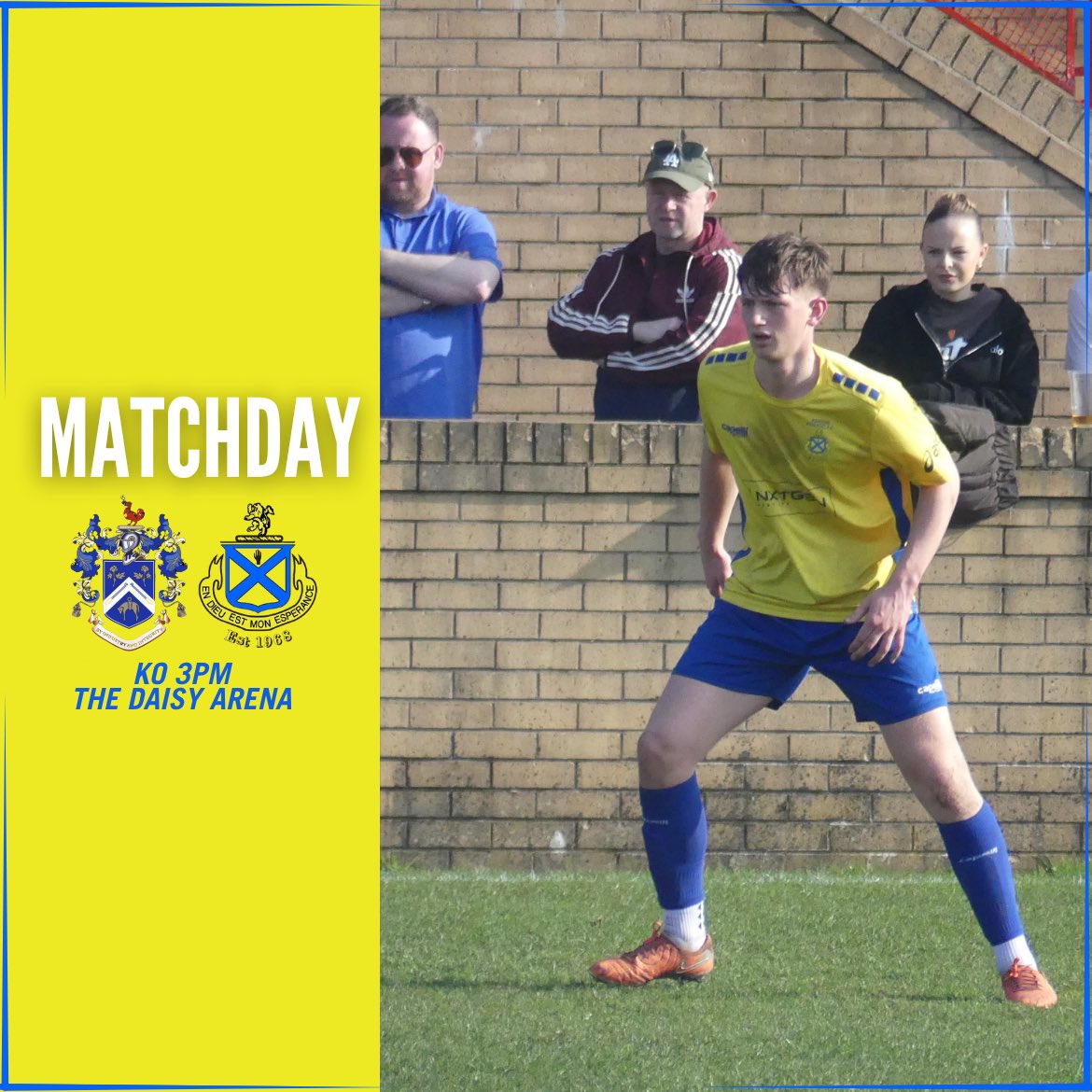 AshtonAthletic's tweet photo. Matchday 🚗

🆚 @Nelsonfc1 
⏰ 3pm KO
🏟️ The Daisy Arena 
📍 BB9 7BN
🎟️ £7 Adults | £4 Concessions 

#Yellows https://t.co/KuVYzt4OMD