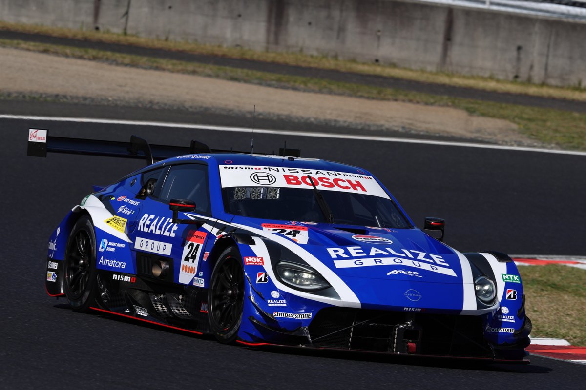 NISMO_JP's tweet image. 【SUPER GT】

GT500 QUALIFYING OFFICIAL RESULT

12 TRS IMPUL with SDG Z：P7

24 REALIZE CORPORATION Z：P9

23 MOTUL Niterra Z：P10

#GoGoNISSAN2026 
#ZNismo 
#NISSAN #NISMO 
#SUPERGT