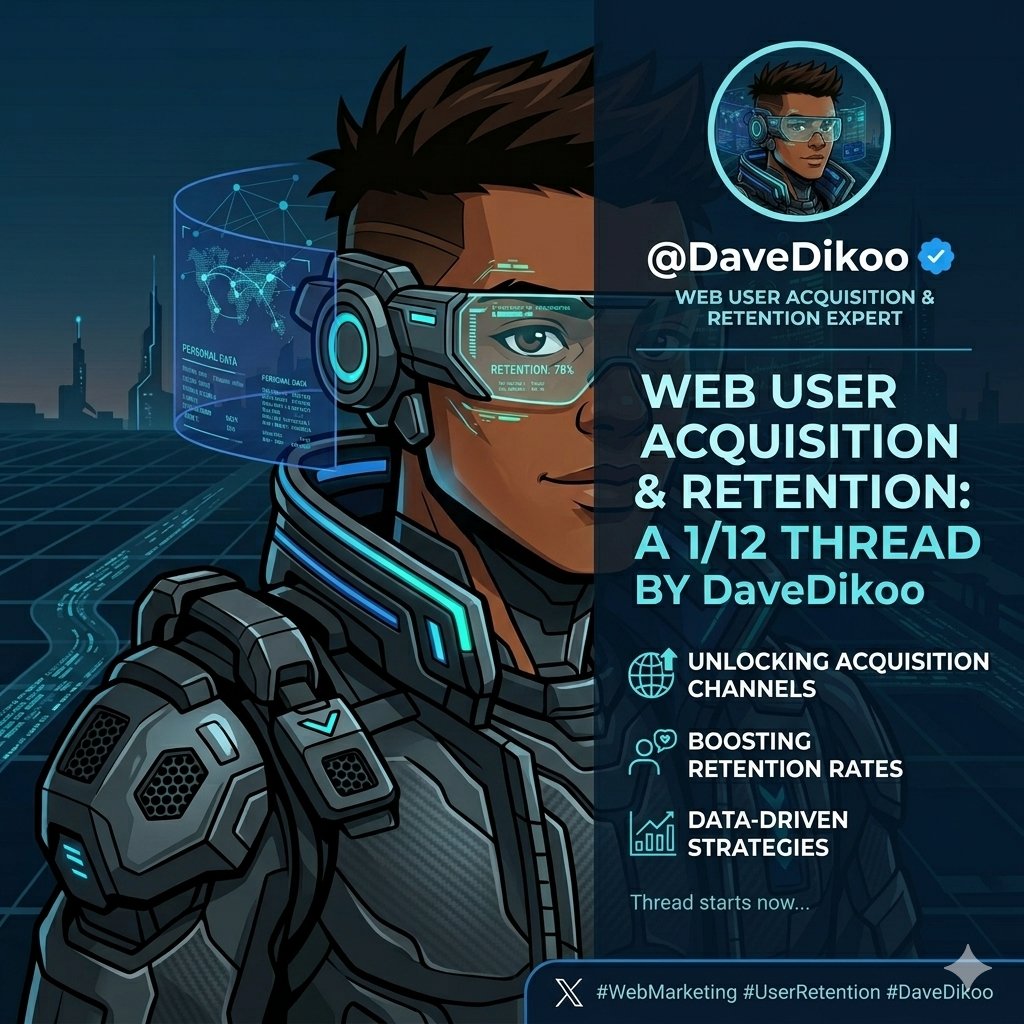 🚨 Most Web3 projects are dying quietly in 2026.
They spend millions on hype, airdrops &amp; influencers...
But users connect wallet once... then ghost forever.
Acquisition is easy.
Retention? That's where 99% fail.
Why? And how to fix it? A quick thread 👇
(1/6)