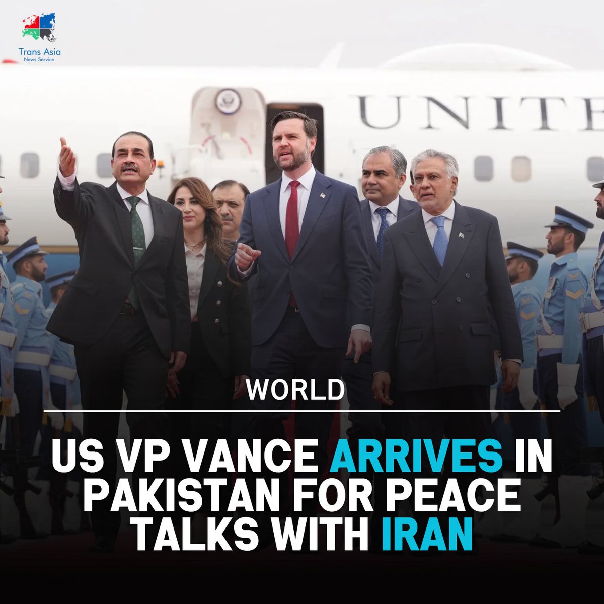 US VP Vance Arrives in Pakistan for Peace Talks With Iran

Read more:transasianews.com/open-article/2…

#IranWar‌ #iran #war #world #pakistan #islamabad #peacetalk