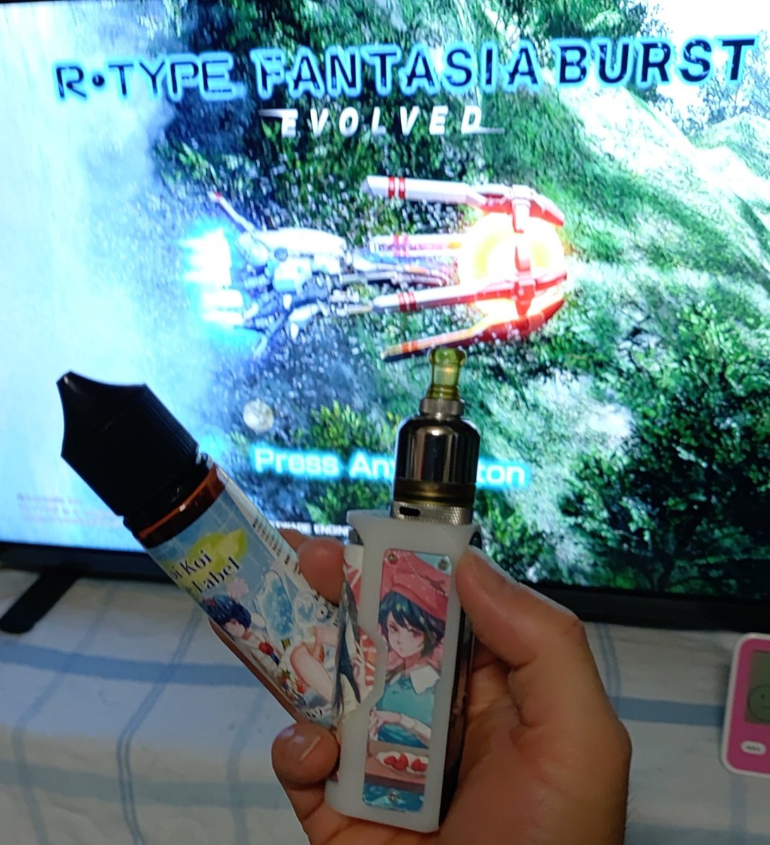 Nyasu5963's tweet image. #vape
#vape好きな人と繋がりたい
初老ベイパー
ベイプ片手に
苦手ジャンルのゲームに
挑まんとす…

いやー暑いっすね🫠
清涼剤が美味しい季節だ〜😺