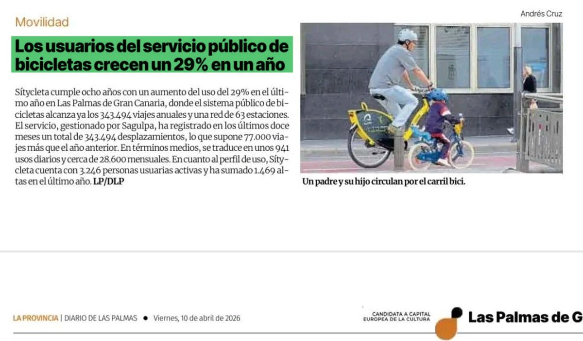 EnBiciPorLasPalmas tweet media