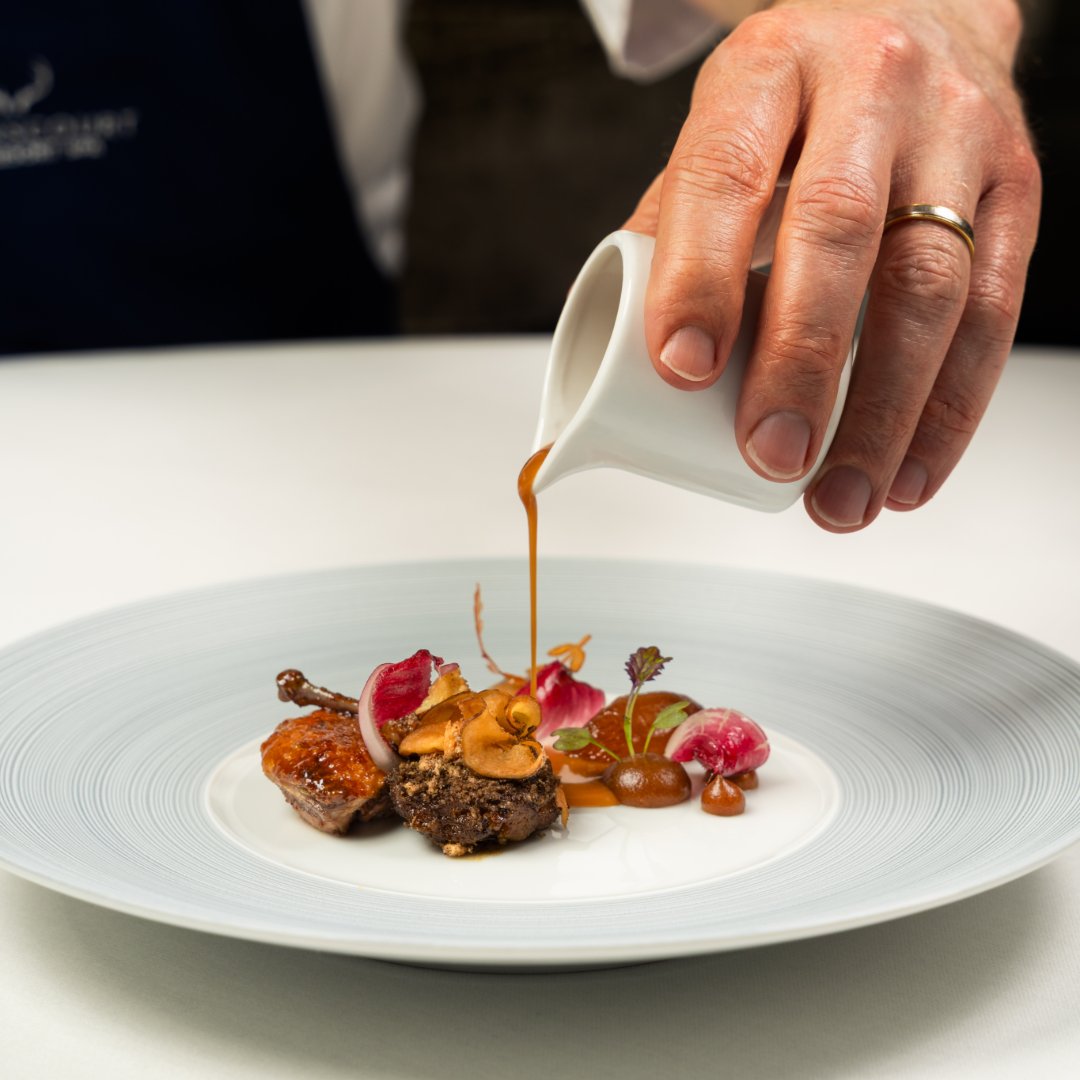 powerscourtHtl's tweet photo. Every dish tells the story of the season #PowerscourtExperience #EscapeToTheEstate #SikaRestautant #PowerscourtSpring https://t.co/OIkNSBPYcj