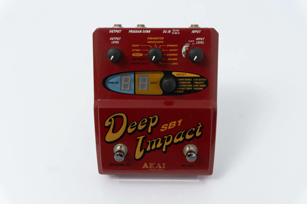 GIB_Hyogo's tweet image. ✨新着入荷✨️
【used】Meridian Guitars / Funk-U-Lator
66,000円
shop.geekinbox.jp/?pid=191307167

【used】AKAI / Deep Impact SB-1
110,000円
shop.geekinbox.jp/?pid=191340952

【used】Sadowsky / SBP-1
22,000円
shop.geekinbox.jp/?pid=191341240

【used】EBS / Multi Comp
17,600円
shop.geekinbox.jp/?pid=191341848