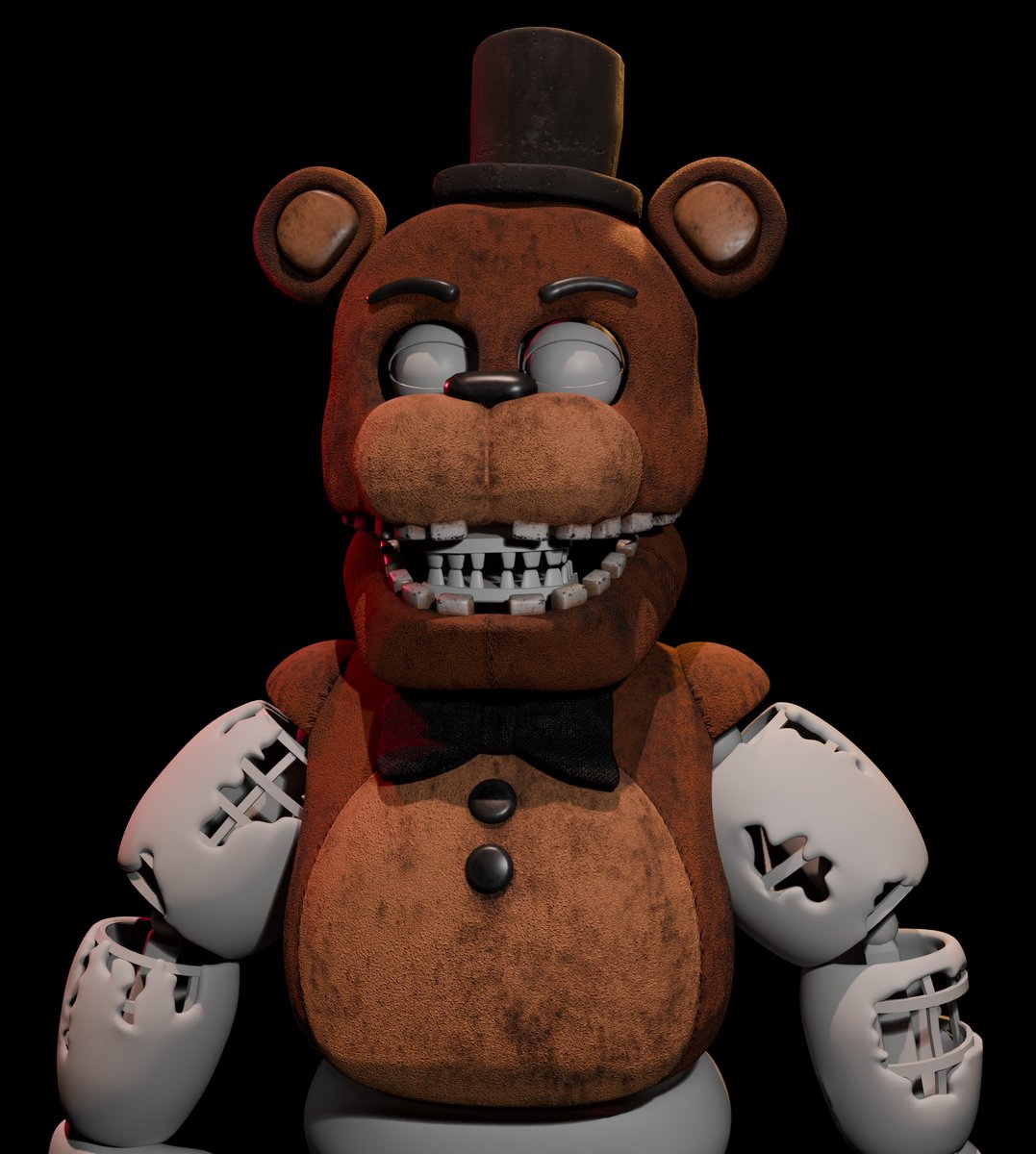 more freddy texture progress
#fnaf2movie #witheredfreddy