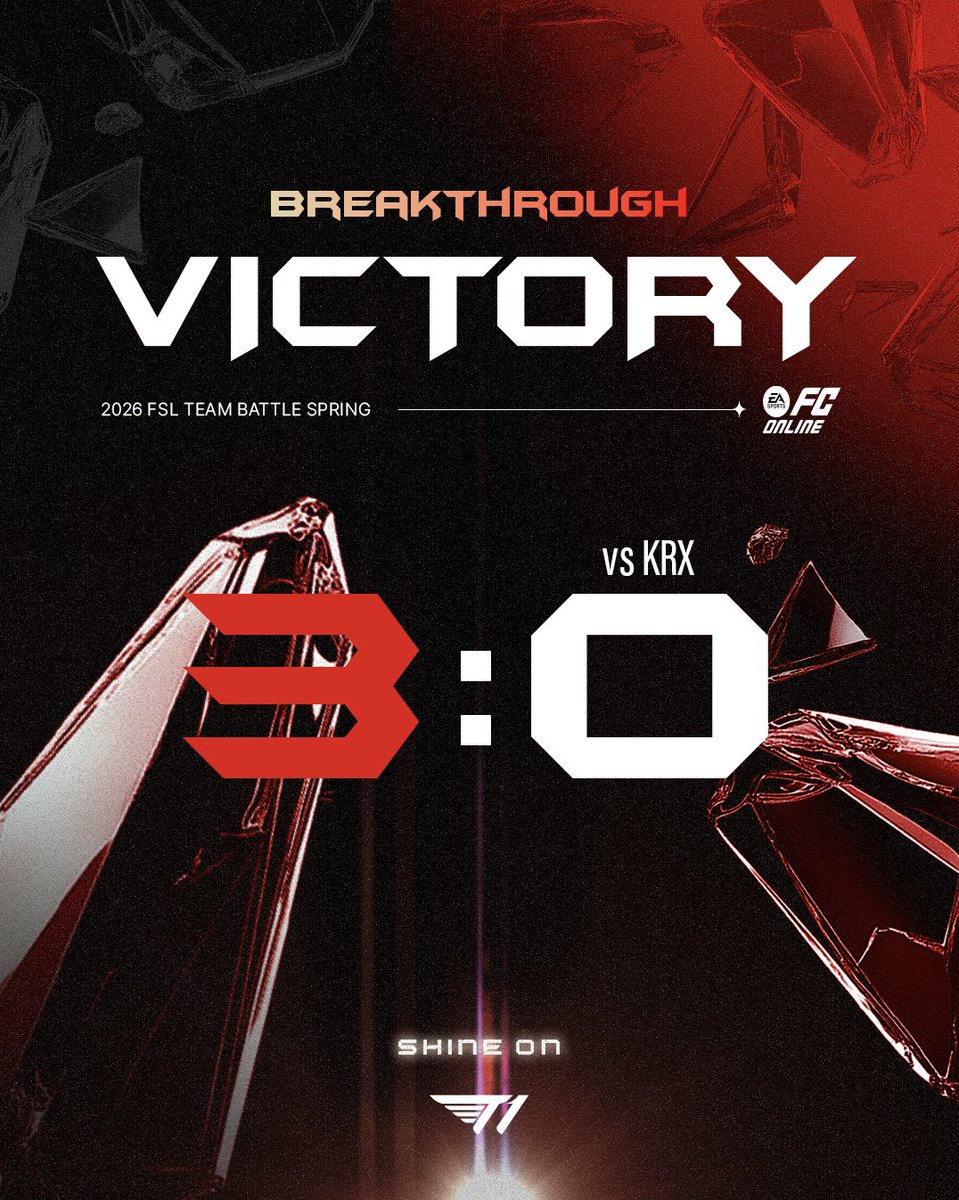 T1_official_gg's tweet image. [2026 FSL TEAM BATTLE SPRING]

다음 주에 만나요👋

See you next week👋

#TogetherAs1 #Breakthrough #T1WIN