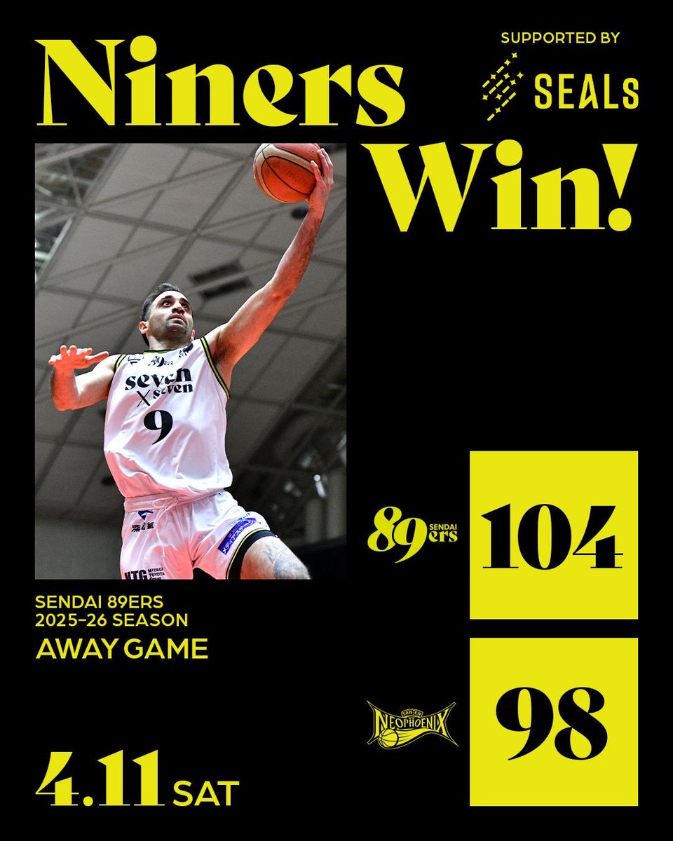 仙台89ERS tweet media