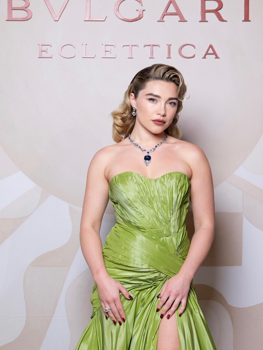 panels96259's tweet image. Florence Pugh at the Bulgari Eclettica High Jewelry event - March 28. 📸 #FlorencePugh #celeb
