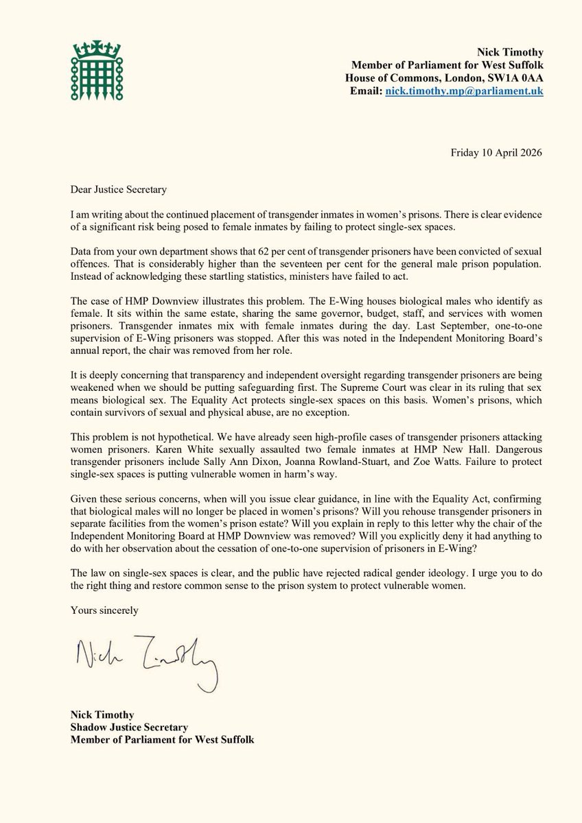 Nick Timothy MP tweet media