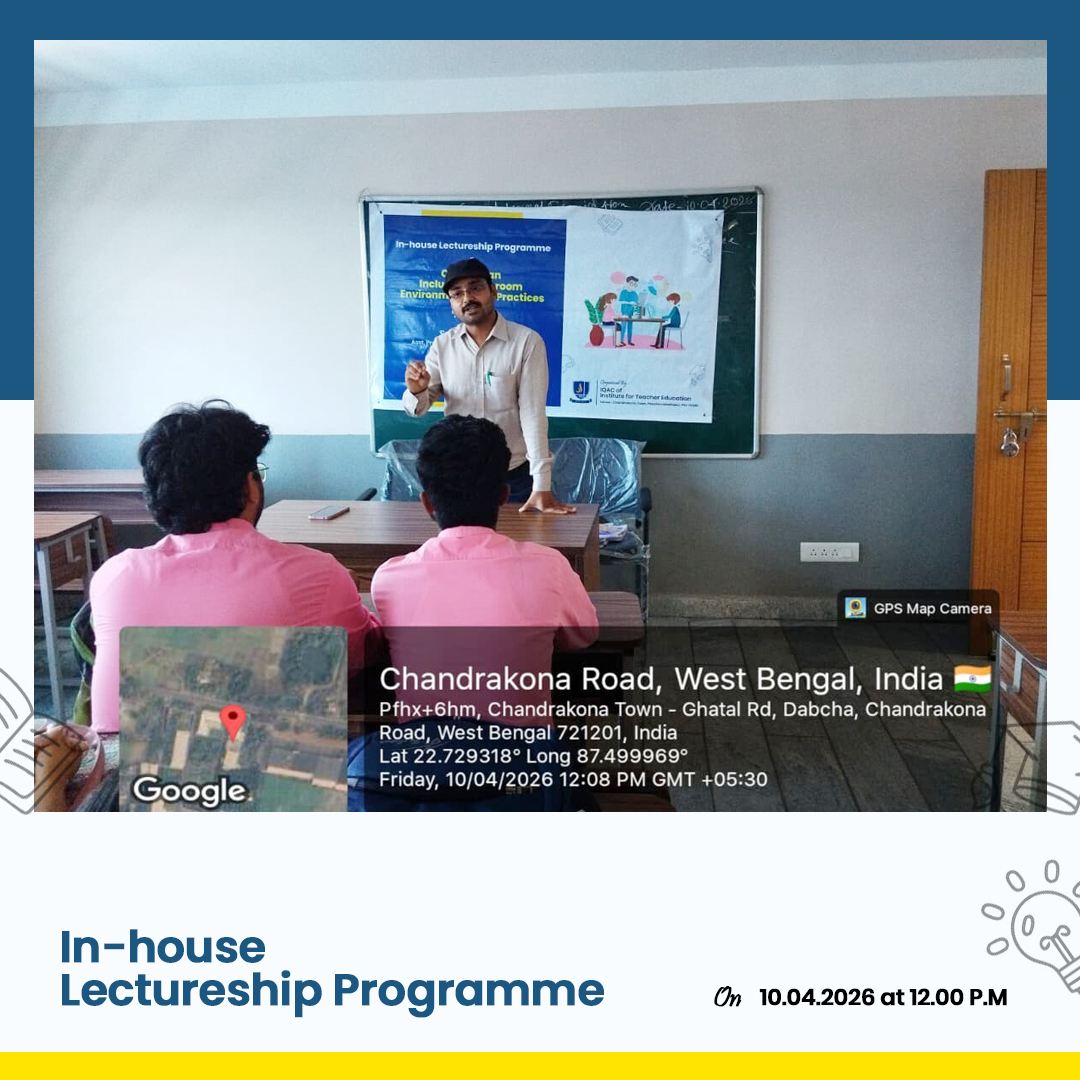 gopsai_online's tweet image. In-house Lectureship Programme on Creating an Inclusive Classroom Environment : Best Practices

#lecture #programme #classroom #environment #best #practice #education #knowledge