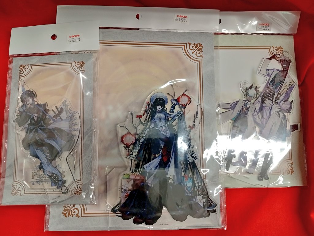 帝都聖杯奇譚　岡田以蔵　特典　アクリルスタンド 入荷情報】 FGO fate 帝都聖杯奇譚 アクリルスタンド 岡田以蔵 他各種