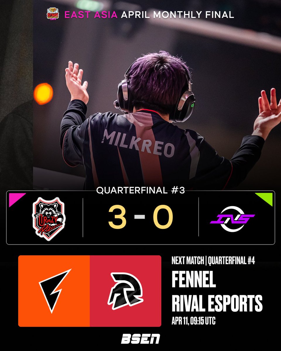 OfficialBSEN's tweet image. The reign continues as @crazyraccoon406 sweep INS 3-0 and sail smoothly onto the semifinals!

NEXT UP: @FENNEL_official vs @RivalEsportsHQ 

#EA #BSC26