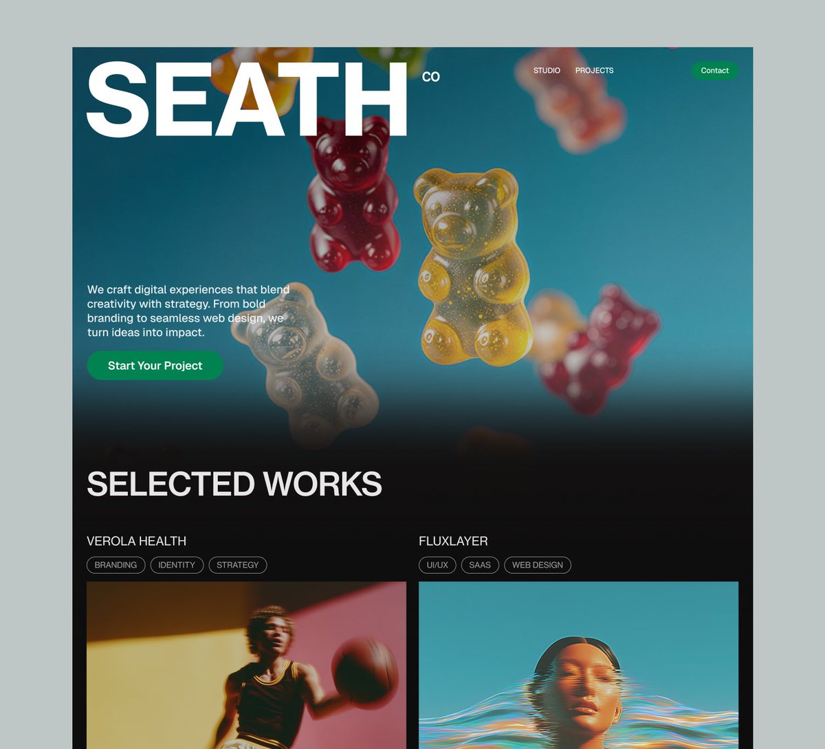 uiuxEra's tweet image. Just designed a digital agency website 🚀
Would this grab your attention? 👀