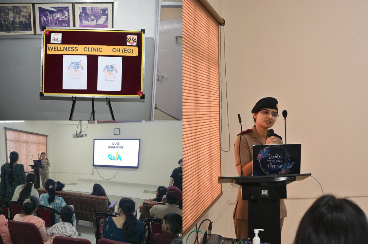 easterncomd's tweet image. On the occasion of #WorldHealthDay, #CommandHospital, under the aegis of #EasternCommand conducted a series of health awareness initiatives from 06 to 10 April 2026. The programmes included informative lectures, a focused session on nutrition and a dental check-up camp for