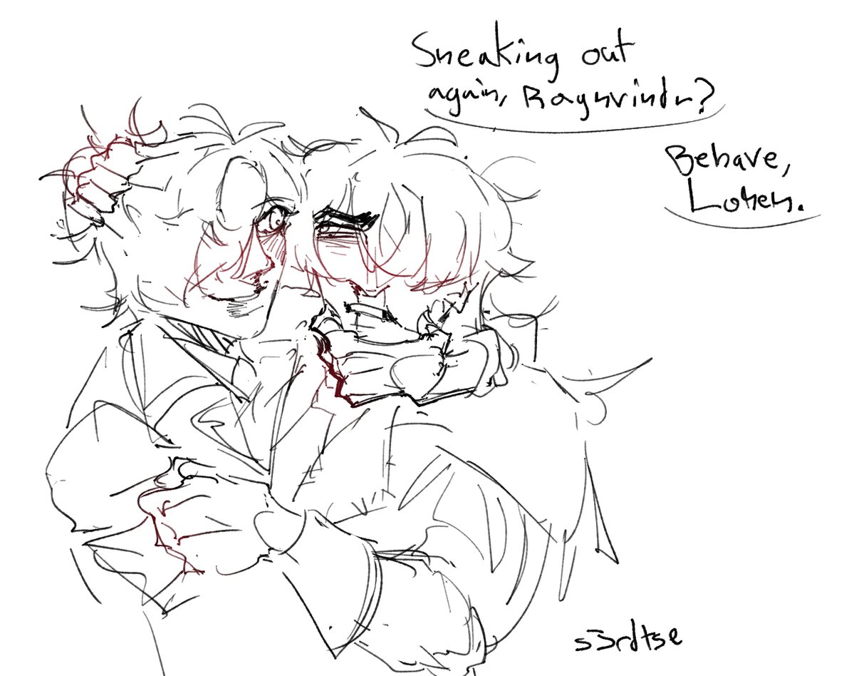 im thinking... #diluc #lohen