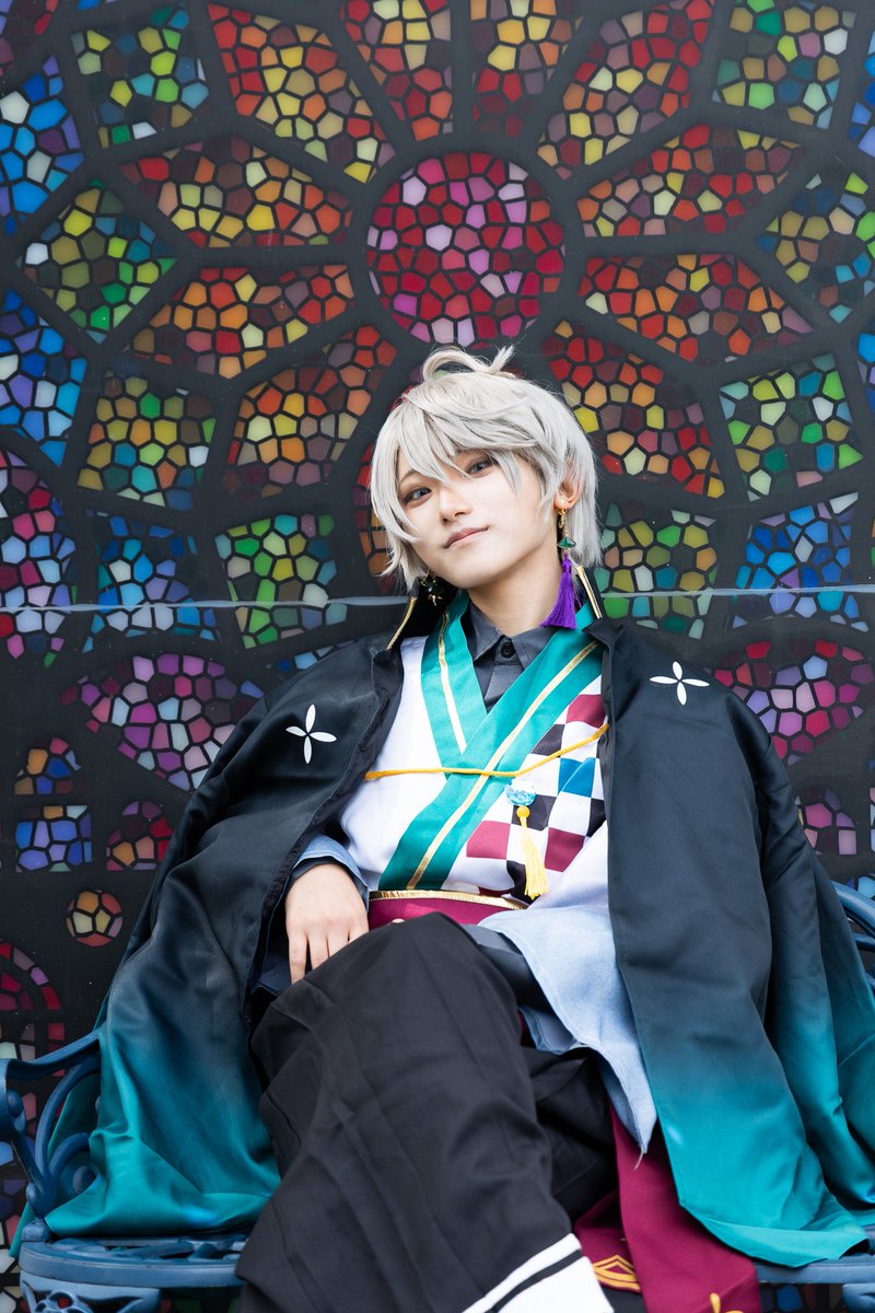 ⚠️cosplay⚠️
🌈🕒️／🌞
ﾄﾞﾔｧ
📷️:<a href="/otaku3fuyu/">栗野</a> 
#コスチャinレオマ