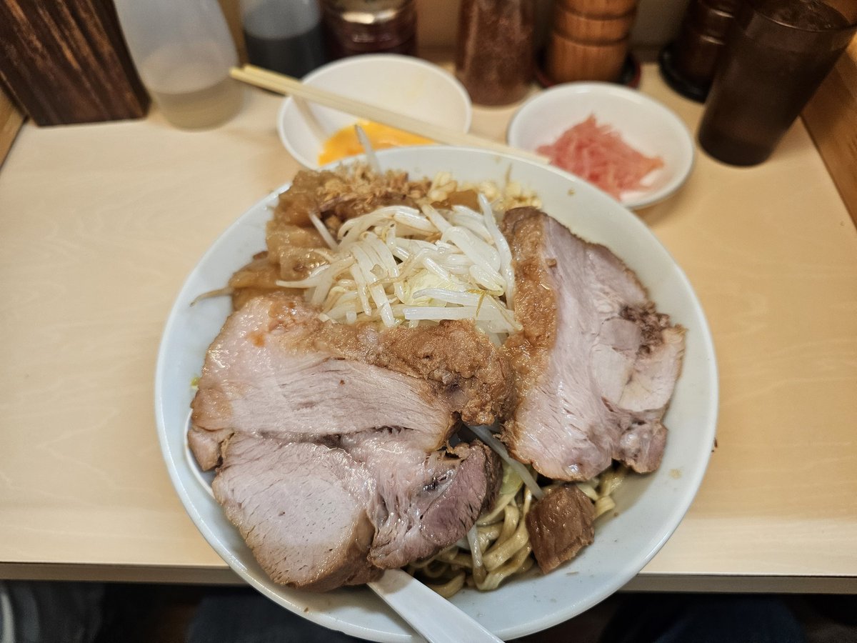 YuiEternal's tweet photo. 最近の大者、チャーシューが結構かためになった気がする… https://t.co/DHoy2BaLzX