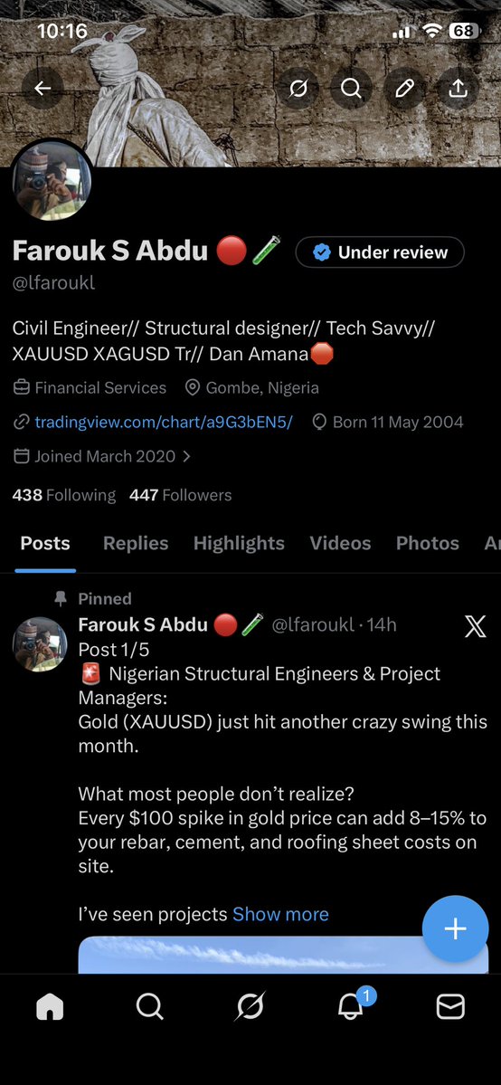 Farouk S Abdu 🔴🧪 tweet media