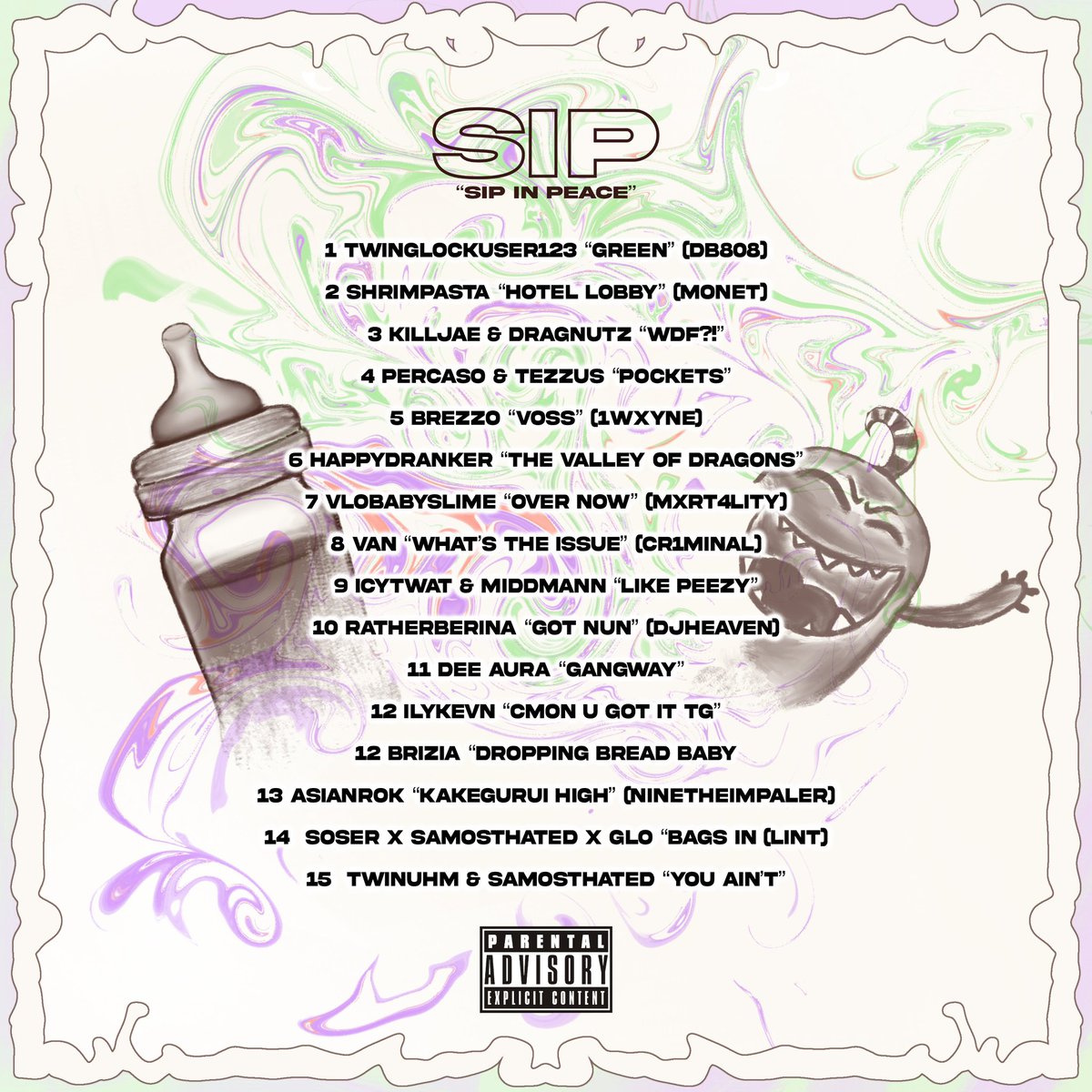 brokensippycupp's tweet image. #sip  tape Out Now 🍼