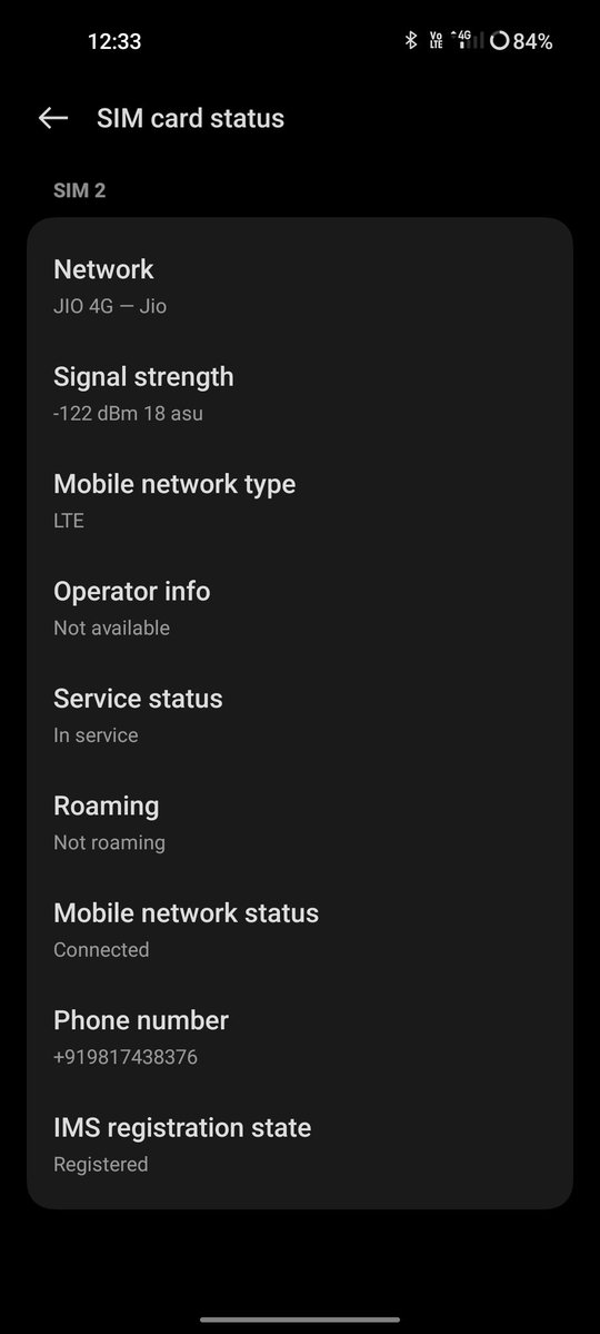 VedanshOG's tweet image. @JioCare @reliancejio @jagograhakjago

 Extreme network issues in my area  Rohtak. Signal strength -115 to -122 dBm. Constant "No Internet". NCH complaint already filed. Fix this before 15th April! 📉❌

 Current Status: -115 dBm (Very Poor)

​#Jio5G #Rohtak #NetworkDown #NCH