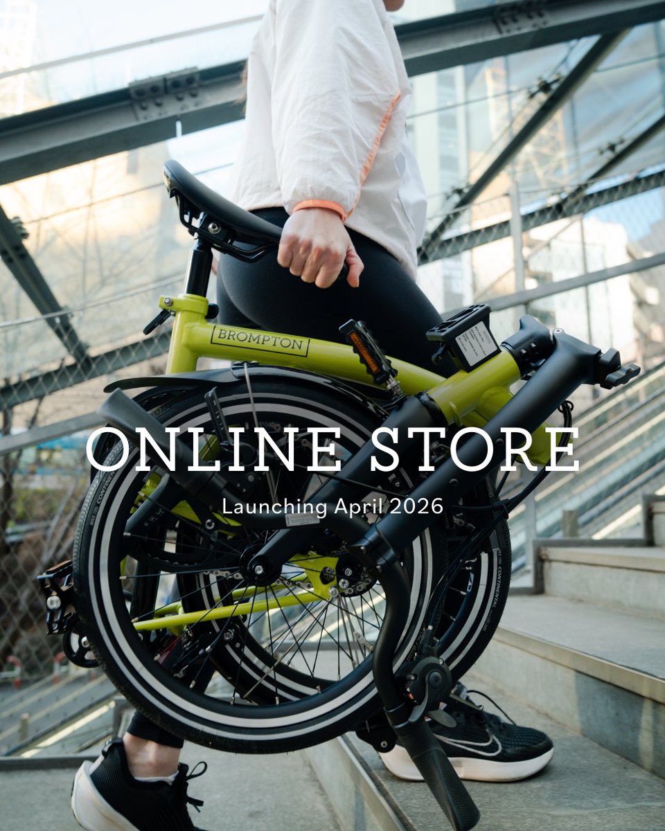 brompton_jp's tweet image. 新しい一台も、次のカスタムも。

ブロンプトン オンラインストアがスタートしました。

車体、パーツ、アクセサリーを
ご自宅からお選びいただけます。

jp.brompton.com/c/bikes?utm_so…

#Brompton #LifeUnfolded