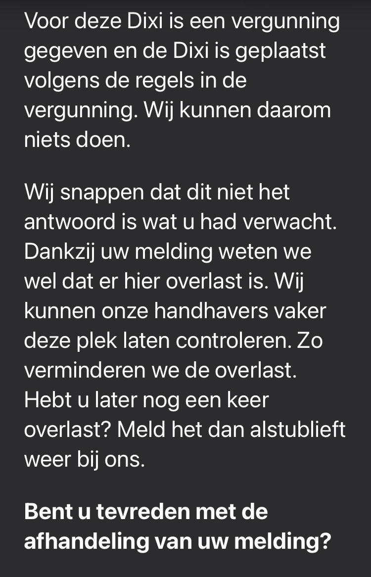 fabstylistikaNL's tweet photo. Melding over Dixie met vieze troep ernaast. Die is met vergunning dus de Gemeente doet er niets aan, lees antwoord ⬇️⬇️⬇️ Zaterdag ochtend vroeg?? Automatische reply? Ai?? Of werken ambtenaren ook ochtends vroeg op zaterdagen?? #dixieland #dixiechallenge #sintantoniesbreetraat https://t.co/g96AIIaiqt