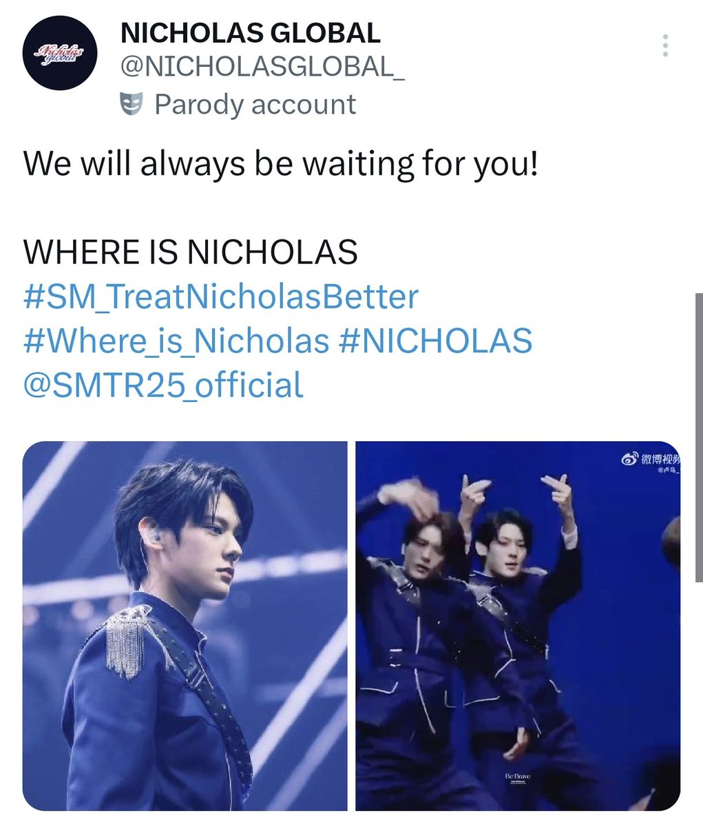 NICHOLAS GLOBAL tweet media