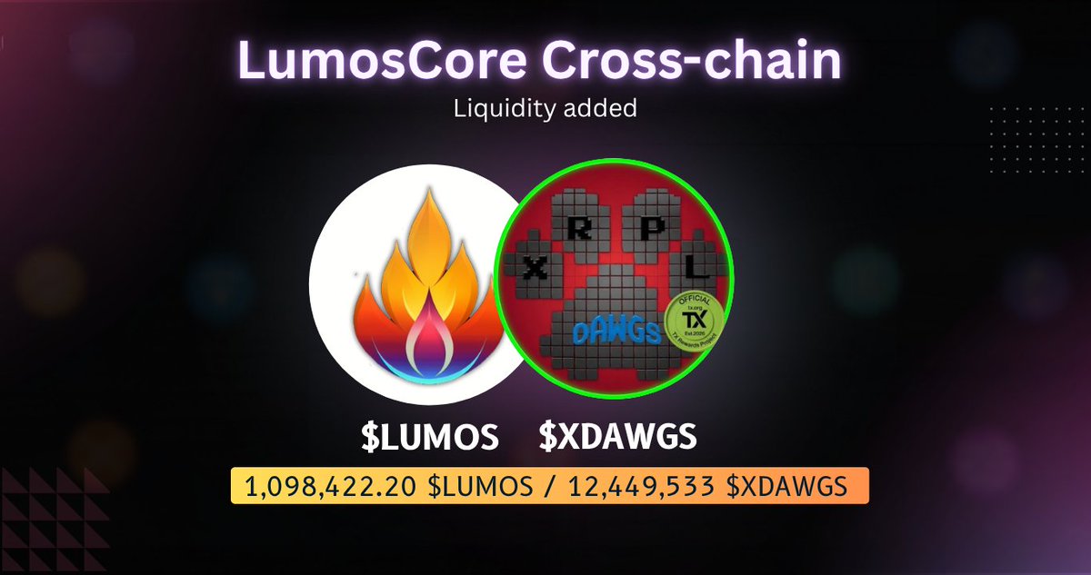 LumosCore tweet media