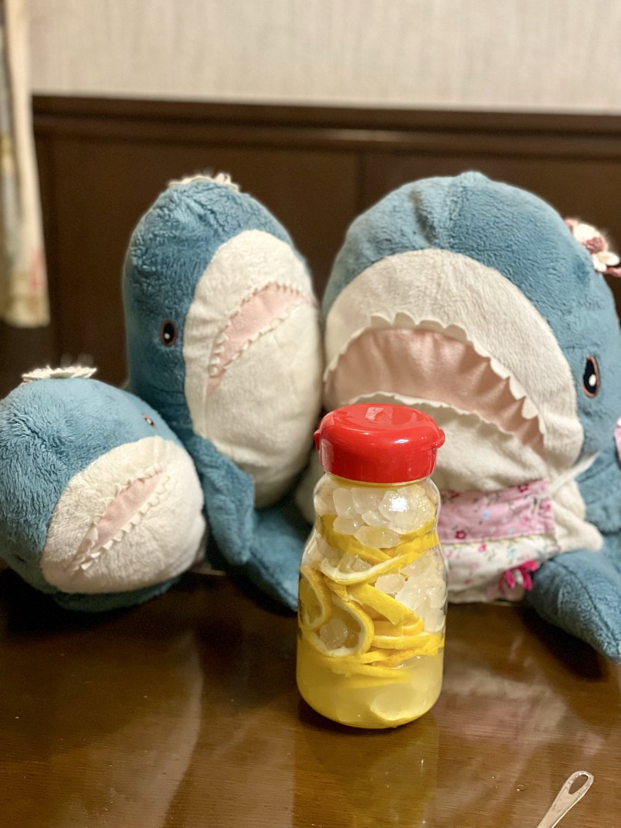 same_nichijou's tweet photo. 無農薬レモンでレモンシロップ作って
みたの🍋早く飲みたいね😊🌸 https://t.co/jbSJFkyhz9