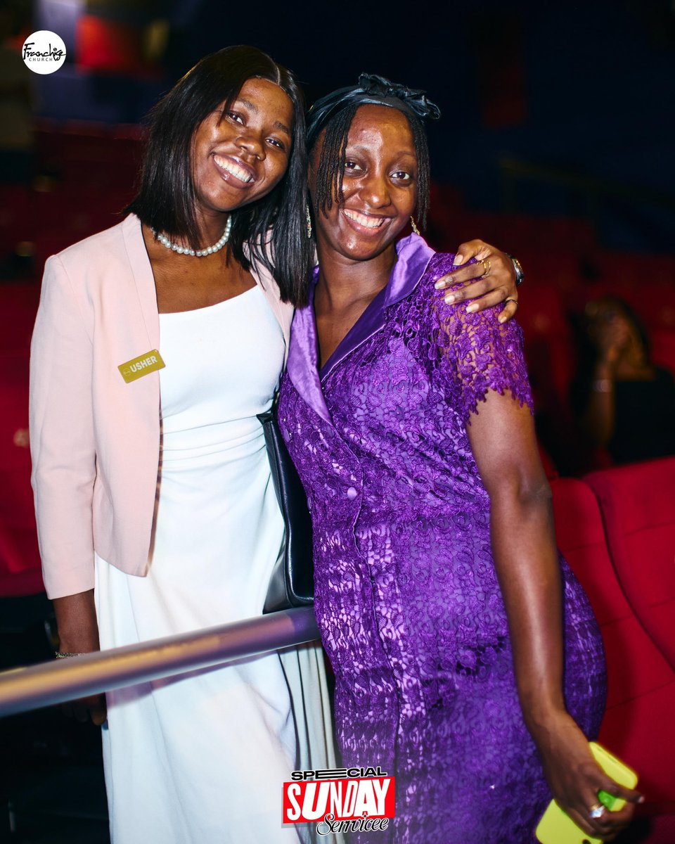 It’s always the people 🤍

Same time tomorrow. We’d love to see you.

🗓️This Sunday
⏰9am
📍4DX Hall, Silverbird Galleria, Ahmadu Bello Way, VI