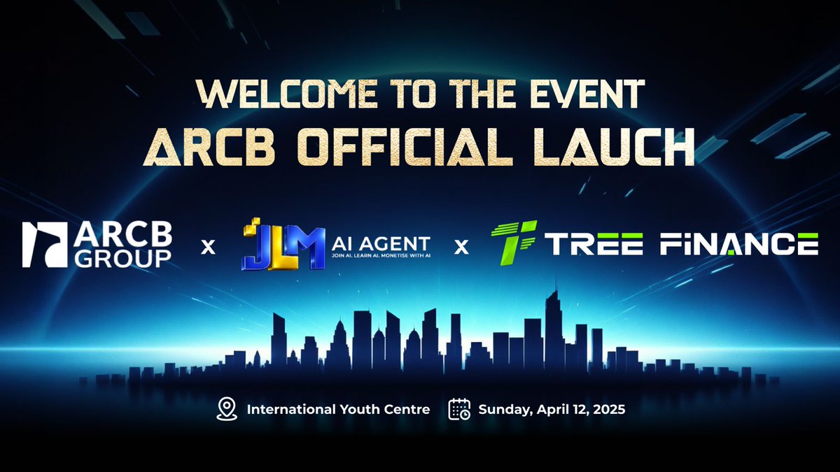 TreefinanceMed's tweet photo. Thank you @JLM_AI and ARCB Group for the joint invitation!
TreeFinance is honored to collaborate with you in ushering in the new era of AI-driven global financial intelligence.
See you on April 12th in Kuala Lumpur!

#ARCB #JLM #AI #FinTech #Web3 https://t.co/Yw3q3PuC38