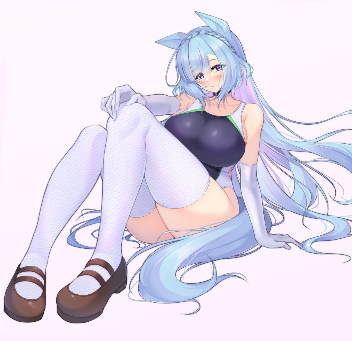 競泳水着アルダンさん。