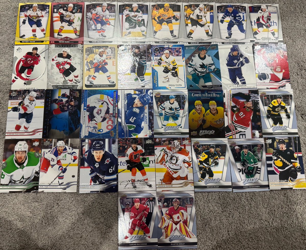 the collection✨
<a href="/UpperDeckSports/">Upper Deck</a> #NHCD