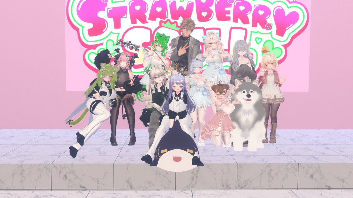 【VRCイベント】イチゴメイド喫茶 Strawberry♡Spell tweet media
