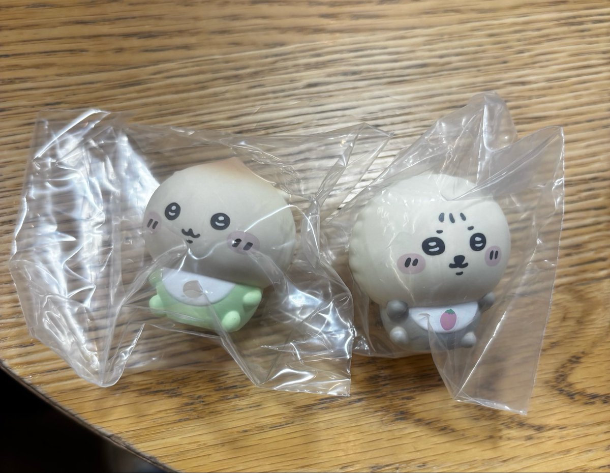 chibi_oki31's tweet photo. 【交換譲渡】ちいかわ baby ベビー ソフビ

譲渡)くりまんじゅう、ラッコ

求)ちいかわラーメン豚
ミニソフビフィギュアコレクション
古本屋、ちいかわ、うさぎ

本日池袋手渡し
後日都内埼玉手渡し
まとめての場合郵送可能 https://t.co/V2Kcmb21gA