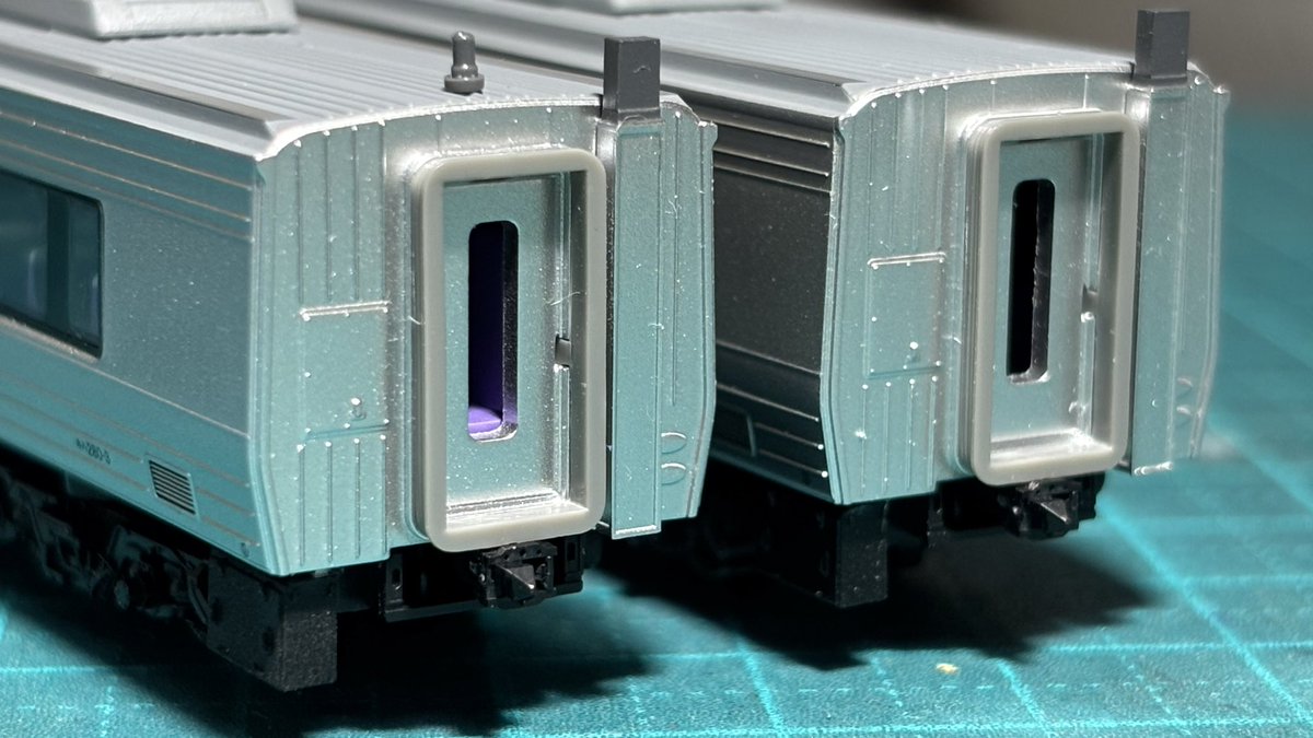serise225's tweet photo. K.L.Labのキハ281系床下パーツ取り付け。
車端部が引き締まった https://t.co/wP3QHrwWNW