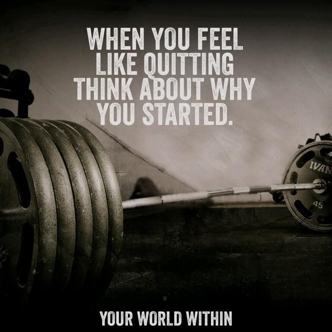 FitnessHacks101's tweet image. Good morning! Have a wonderful day ...and remember: "When you feel like quitting, think about why you started." 

#FitnessMotivation #Wellness #StrengthTraining #NoExcuses #FitFam #MindsetMatters #StayStrong #KeepGoing #HealthyLifestyle #WorkoutMotivation #FitnessJourney #GetFit