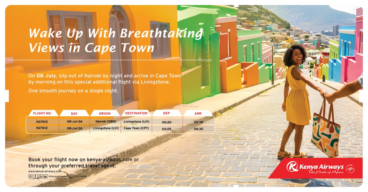 Official Kenya Airways tweet media