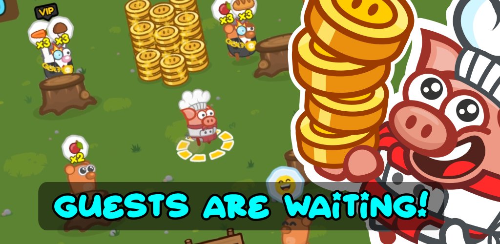 SnoutUp's tweet image. If you want a chill &amp;amp; casual restaurant management game where you control a tiny pigly chef serving (vegetarian) meals to forest customers - check out Chef Bacon on Google Play &amp;amp; Poki! #gamedev #indedev #gamemaker