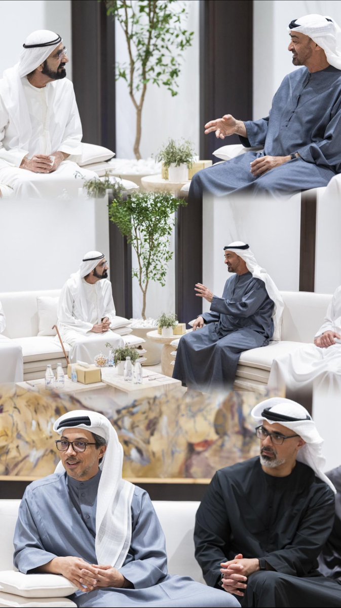 في ظلّ الظروف الراهنة، يعكس هذا اللقاء نهج القيادة الإماراتية في إدارة التحديات بثباتٍ ورؤيةٍ واضحة، حيث استقبل صاحب السمو الشيخ محمد بن زايد آل نهيان، رئيس الدولة، أخاه صاحب السمو الشيخ محمد بن راشد آل مكتوم، نائب رئيس الدولة رئيس مجلس الوزراء حاكم دبي.

استقبالٌ يعكس عمق