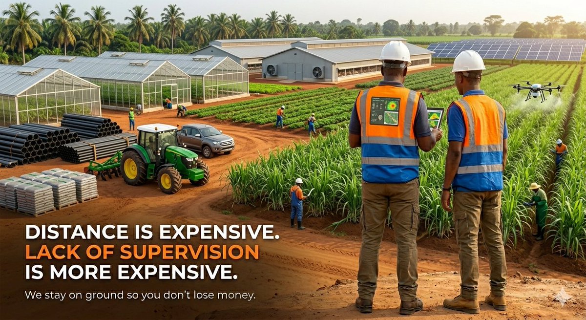 SunTechMS's tweet photo. Importance of Eyes on Ground

No investment in Nigeria should run without supervision.
Distance is expensive.
Lack of supervision is more expensive.

We stay on ground so you don’t lose money.
Send us a DM. https://t.co/bpNn4kSEba
