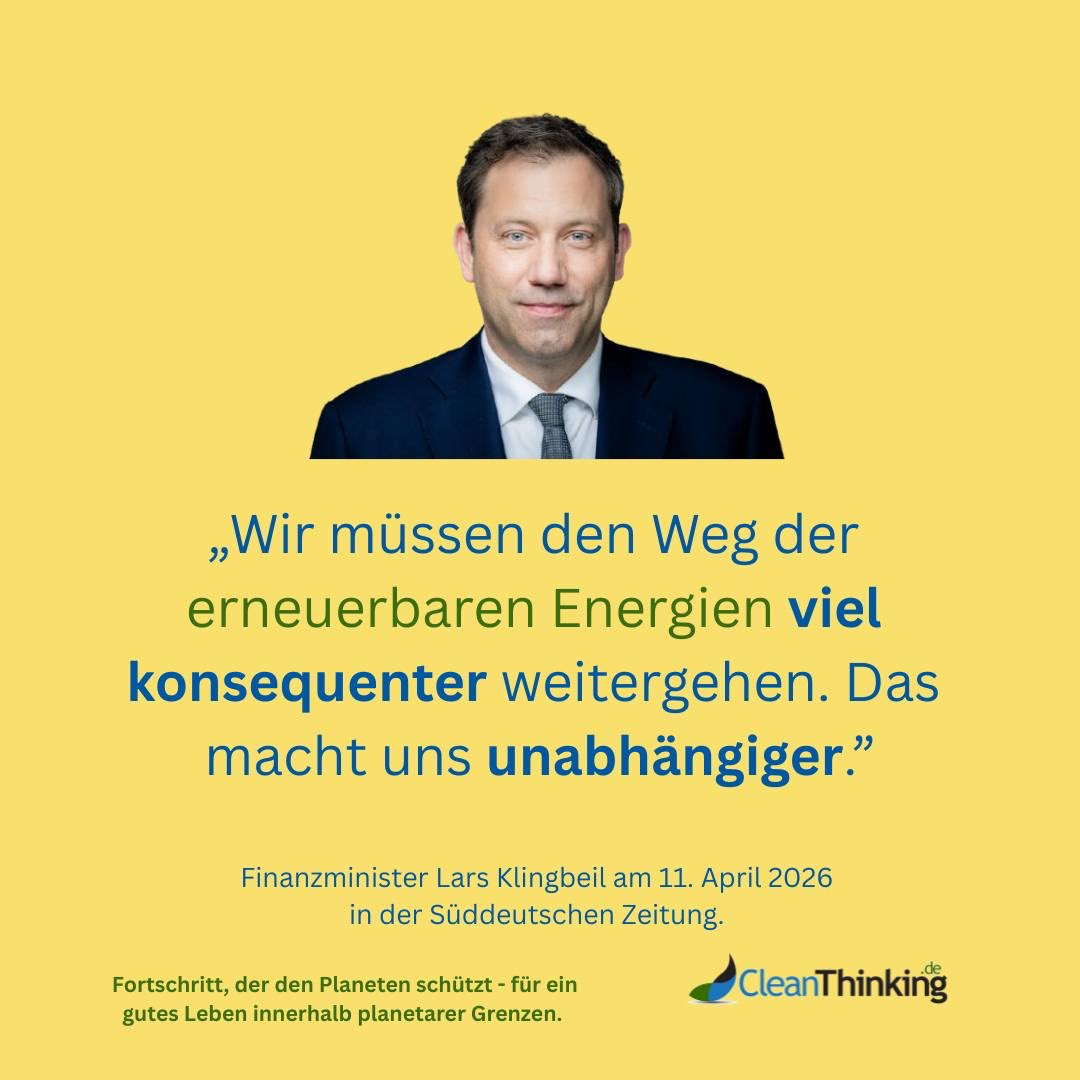 Klingbeil hat recht 👍