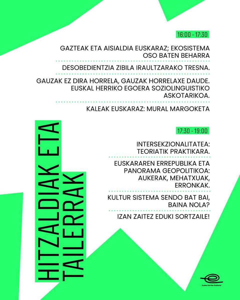 Euskal Herrian Euskaraz tweet media