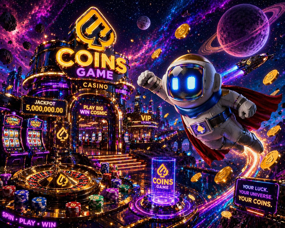 <a href="/CoinsGame/">Coins.game</a> 𝐂𝐨𝐢𝐧𝐬 𝐆𝐚𝐦𝐞: 𝐓𝐡𝐞 𝐔𝐧𝐢𝐯𝐞𝐫𝐬𝐞 𝐢𝐬 𝐘𝐨𝐮𝐫 𝐂𝐚𝐬𝐢𝐧𝐨

Venture the galaxies with me, <a href="/dexeater/">Dexter</a>!