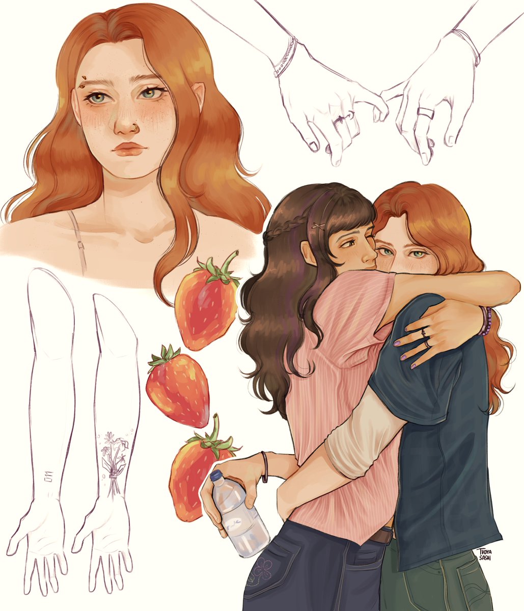 tvoyasashi's tweet image. elmaxxing + jane cover up tattoo concept #elmax #janehopper #maxmayfield