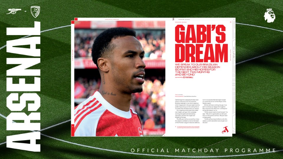 Arsenal Programme tweet media