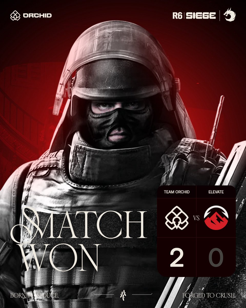 TeamOrchidGG's tweet photo. ONE STEP CLOSER FROM SALT LAKE CITY, WHAT A DOMINANT VICTORY!

2-0 🆚 @ElevateGG✅

#BloomOrchid🌺 https://t.co/apC1zS3mVY