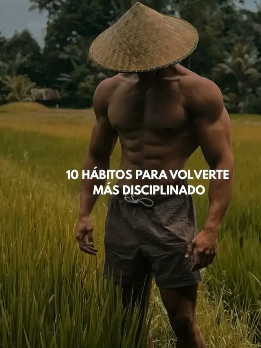 RafaAlphaX's tweet photo. 10 hábitos para volverte más disciplinado…

🧵👇 https://t.co/JYsY3nkFHf